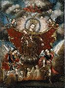Diego Quispe Tito Virgin of Carmel Saving Souls in Purgatory Sweden oil painting artist